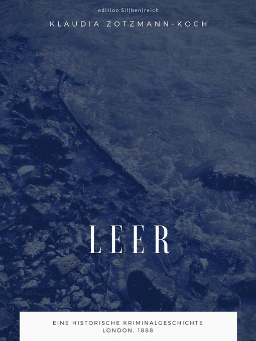 Title details for Leer by Klaudia Zotzmann-Koch - Available